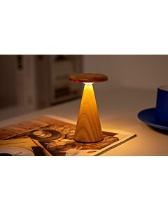 Gingko Sylva Table Lamp Mini Ash